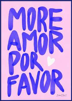 Plagát More Amor Por Favor