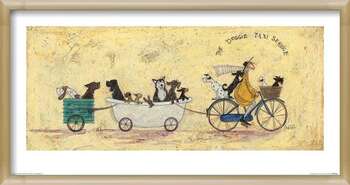 Umelecká tlač Sam Toft - The Doggie Taxi Service