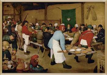 Plagát Peasant Wedding, 1568