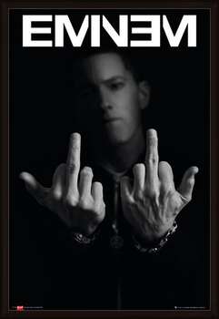 Zarámovaný plagát Eminem - Fingers