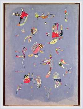 Zarámovaný plagát Wassily Kandinsky - Sky Blue