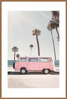 Plagát Pink van