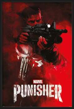 Zarámovaný plagát The Punisher - Aim