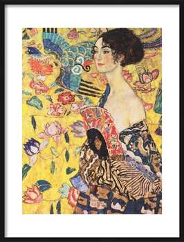 Plagát Lady with a Fan (1918)