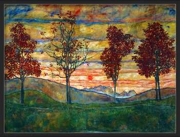 Plagát Four Trees