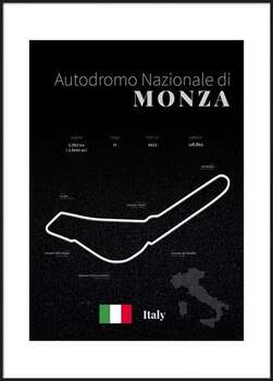 Plagát Monza racetrack